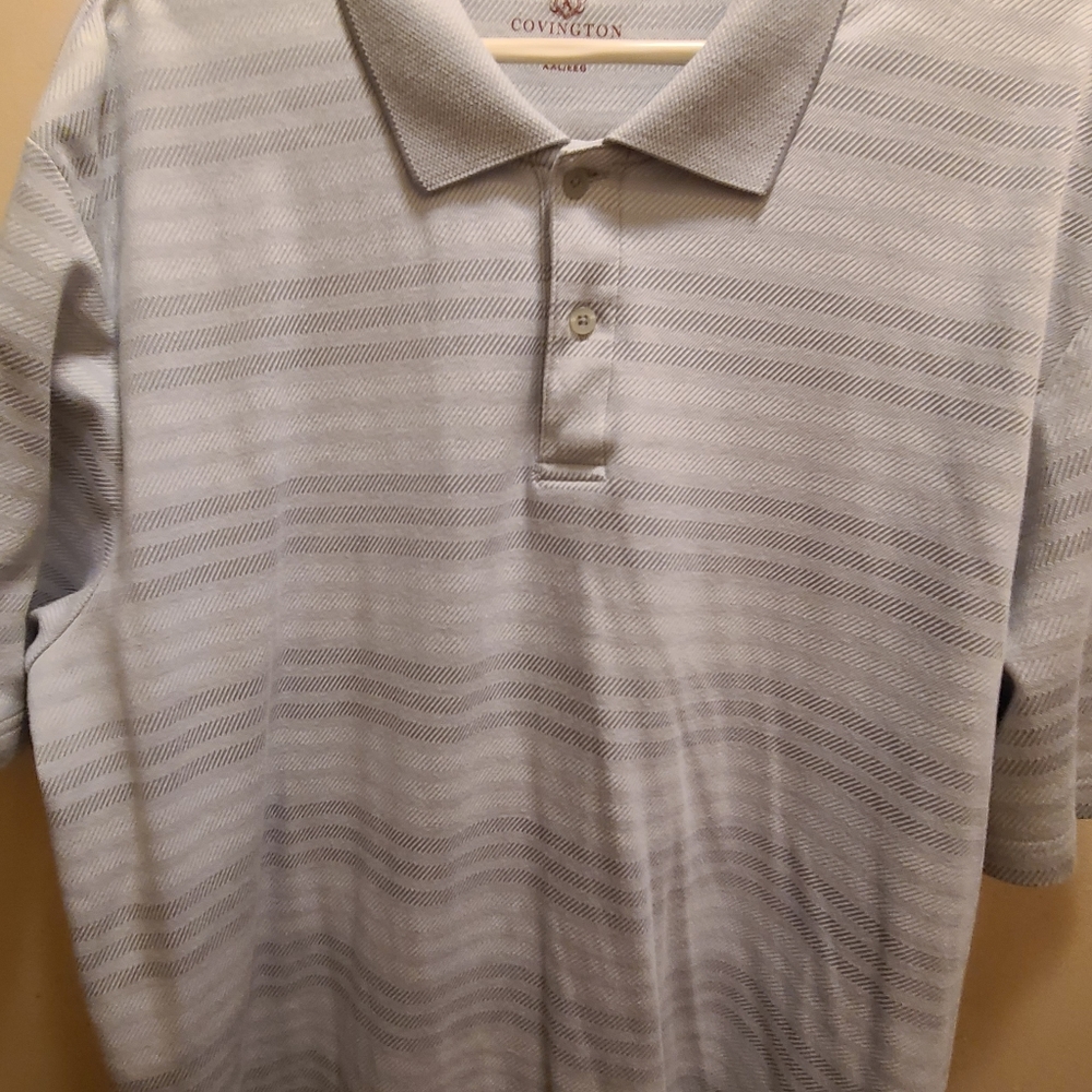 Men's polo dress shirt